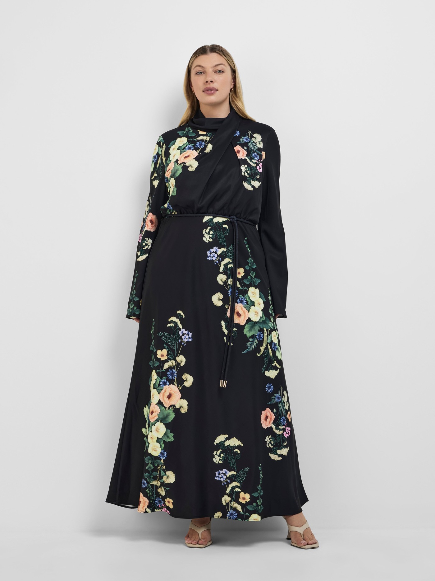 LAYLA BOTANICAL DRESS view 3